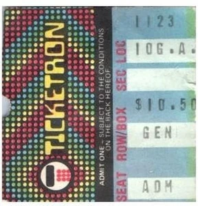 English Beat R.E.M. Squeeze Ticket Stub November 24 1982 Uniondale New York - Picture 1 of 6