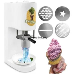 Máquina de helados de espagueti comercial 220V - Máquina de helados eléctrica para fideos - Imagen 1 de 1