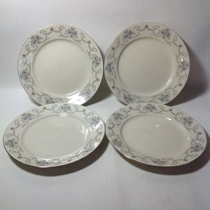 4 Johann Haviland 9.75" Dinner Plate Rhineland Pattern Bavaria Germany Vintage - Picture 1 of 20