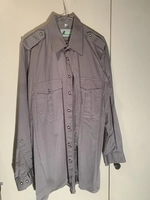 Jagdhemd Gr 42  für Herren Förster/Jäger Neu Grün Olivgrün - Bild 1 von 4