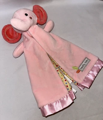 Kids Preferred Healthy Baby Lovey Elephant Soft Asthma and Allergy Friendly - Image 1 of 4