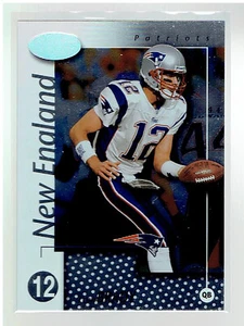 TOM BRADY 2002 LEAF CERTIFIED MATERIALS #52 CARD (2nd YEAR CARD!) Silver - Picture 1 of 2