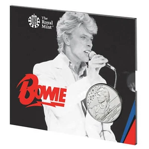 Great Britain UK 2020 £5 DAVID BOWIE MUSIC LEGENDS BU Coin Edition 2 - Picture 1 of 3