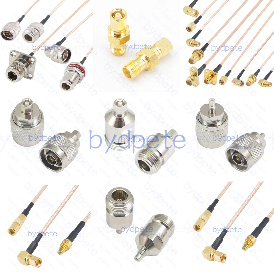 SMC  Female Connector  SMA Male Female N type RP- SMA Male Female 50ohms Coaxial - Image 1 of 1