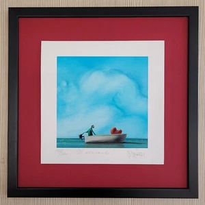 Diego Santini Giclèe Art Print Sto arrivando ! - Imagen 1 de 1