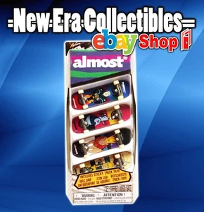Tech Deck 96mm Almost Skateboards 4 Pack Fingerboard Set Spin Master 2010 - Picture 1 of 1