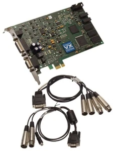 Digigram VX222e with analog and AES cables - Stereo PCI Express sound card - Imagen 1 de 3