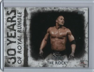 2018 Topps WWE Undisputed 30 Years of Royal Rumble #RR-11 The Rock - Picture 1 of 1