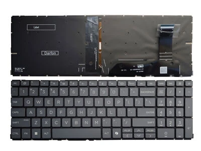Laptop NEW FOR HP Probook 465 460 G11 EliteBook 660 G11 US Keyboard Backlit - Image 1 of 4
