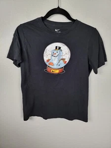 Nike Tee - Boys Christmas Snow Globe Short Sleeve Tee Shirt Sz Large *IMPERFECT* - Picture 1 of 4