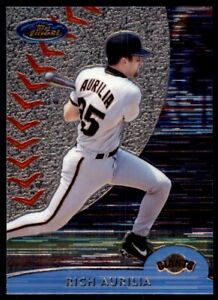 2000 Topps Finest Rich Aurilia Baseball Cards #44