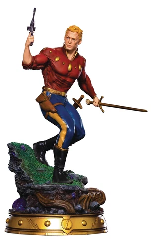 Iron Studios Deluxe: Flash Gordon Defenders of Earth - Flash Gordon 1/10 Statue Cover