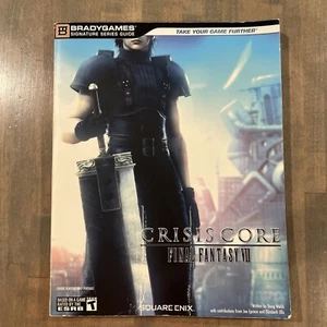 Crisis Core Final Fantasy VII 7 Signature Series Guide by Bradygames - Picture 1 of 5
