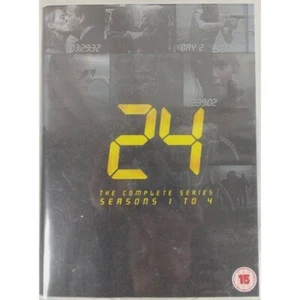 24 The Complete Series Seasons 1 To 4 (DVD) (24 Discs) Kiefer Sutherland - Picture 1 of 3