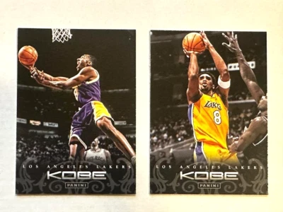 Kobe Bryant 2012-13 Panini Kobe Anthology #7  &  #29  NM or better - Image 1 of 2