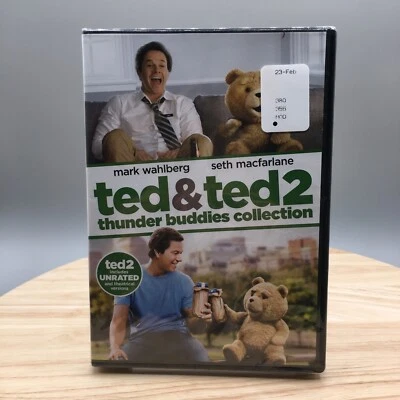 Ted / Ted 2 DVD Mark Wahlberg Seth Macfarlane Mila Kunis NEW SEALED - M18 Foto 1 de 4