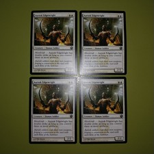 Auriok Edgewright x4 Scars of Mirrodin 4x Playset Magic the Gathering