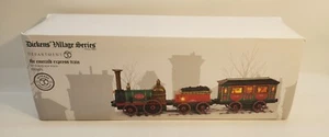 Tren Department 56 Dickens Village The Emerald Express 6003073 iluminado 2019 - Imagen 1 de 7