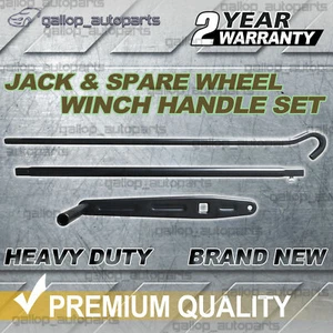 3PCS Jack and Spare Wheel Winch Winder Handle Set for Toyota Hilux LN106 LN107 - Picture 1 of 5