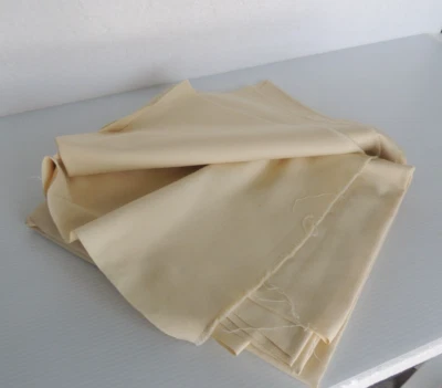 UPHOLSTERY FABRIC, 100X 42 INCH COTTON?  BLEND MAYBE BURLAP SEE PHOTO STAIN - Image 1 of 4