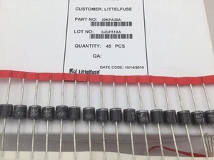 20KPA30A Littelfuse, 20kW 30 VWM 51.5 VC 392.2 Amp, TVS Diode, Unidirectional - Picture 1 of 1