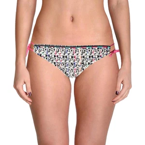 Ella Moss Girls White Printed Side Tie Swim Bottom Separates 12 3297 - Picture 1 of 1