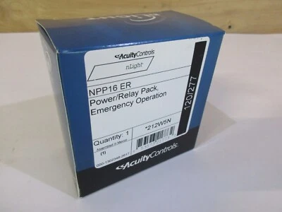 Acuity nLight NPP16 ER 212W5N Emergency Power Relay Pack - Image 1 of 3