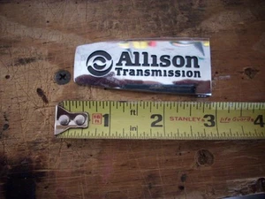 GM Allison Duramax capó emblema Sierra Silverado pestaña solo 23453068 GMC Chevy - Imagen 1 de 1
