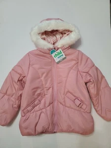 Carter's Child Of Mine Pink Hooded Jacket Kids Size 5-6 - Picture 1 of 4