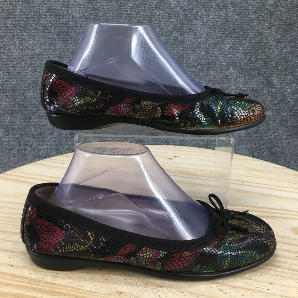 Aerosoles Shoes Womens 8.5 Homebet Ballet Flats Multicolor Slip On Mesh Bow - Image 1 of 4