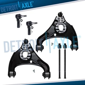 Front Lower Control Arms + Tie Rods Kit for 2006 - 2012 Dodge Ram 1500 5 Lug RWD - Picture 1 of 7