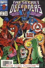 SECRET DEFENDERS (1993 Series) #6 NEWSSTAND Fine Comics Book