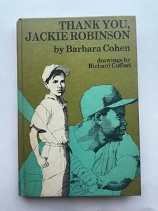 THANK YOU, JACKIE ROBINSON by Barbara Cohen Weekly Reader Edition HC 1974 - Picture 1 of 13