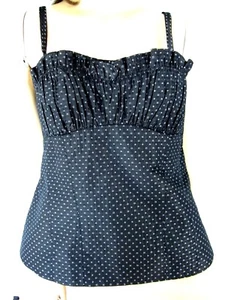 NWT $260 NANETTE LEPORE GRAY REMOVABLE STRAPS TANK CAMI SIZE 8 - Picture 1 of 6