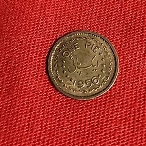 PAKISTAN One Pie ISSUED 1956 Free Shipping .m. - Picture 1 of 4