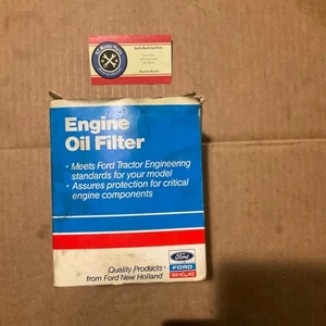 FORD 2000 3000 4000 5000 TRACTOR ENGINE OIL FILTER CARTRIDGE ELEMENT DGPN6731A - Imagen 1 de 4