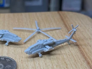 3D Printed 1/350/400/700 Chinese WZ-21 armed helicopter Unpainted/1pc - Picture 1 of 3