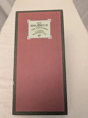DAVE BRUBECK  - TIME SIGNATURES - CAREER RETROSPECTIVE 4 CD BOX SET W/ Booklet Foto 1 de 4