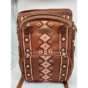 Wrangler Callie Brown Southwest Aztec Print Backpack NWT Women's - Picture 1 of 6