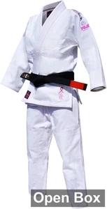 FUJI 7016-W6 - IBJJF Uniform, Pink/White, Size W6 - Picture 1 of 11