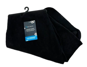 Bufanda negra TEK GEAR Techno-Fleece de aproximadamente 10 pulgadas x 70 pulgadas rectangular lavado a máquina - Imagen 1 de 4