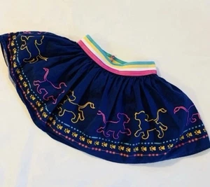 Falda Niña Talla 4T Azul Marino Disney Rey León Con Contorno Simba y Nana - Imagen 1 de 6