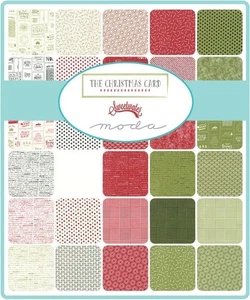 Sweetwater THE CHRISTMAS CARD Honey Bun moda 1.5" strips - Picture 1 of 5