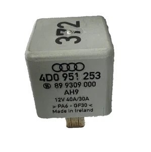 Fuel Pump Relay 12V 40A 30A 4D0 951 253 fits 1992-2004 Audi S4 S6 A4 - Picture 1 of 3