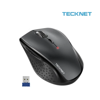 TECKNET Kabellose Maus, 4800 DPI 2.4G Funkmaus mit USB Empfänger - Bild 1 von 4