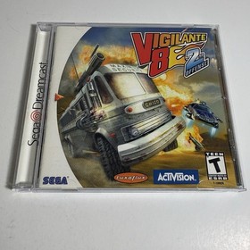 Vigilante 8 2nd Offense (Sega Dreamcast) Complete CIB Tested Clean Fast Shipping