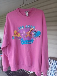 Vintage Disney Store Winnie the Pooh & Friends Sweatshirt Adult L  - Picture 1 of 5
