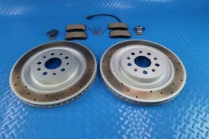Maserati Ghibli Quattroporte rear brake pads & rotors 2017-2024 #11292 - Foto 1 di 7