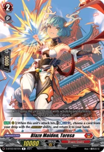 x1 Blaze Maiden, Toresa - D-BT03/027EN - R CFV M/NM - Picture 1 of 1