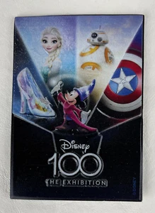 New Disney 100 The Exhibition Metal Magnet 2.5” X 3.5” - Picture 1 of 1